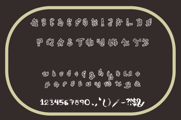 Bamboe Hutan Font - Preview 3