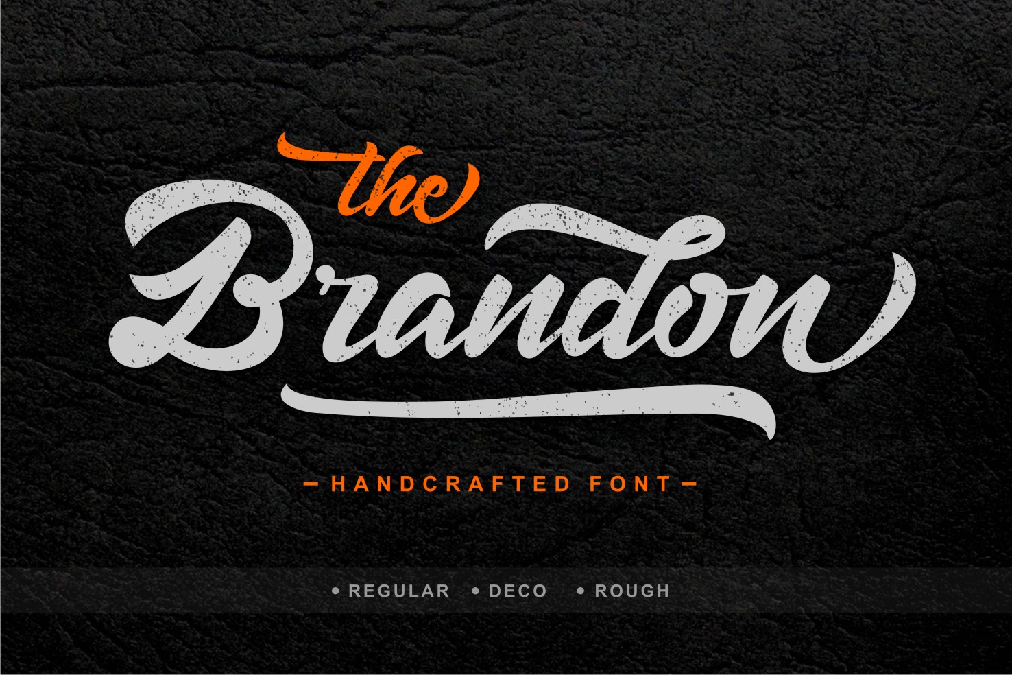 Brandon Script Brandon Font by Creative Fabrica Fonts · Creative Fabrica