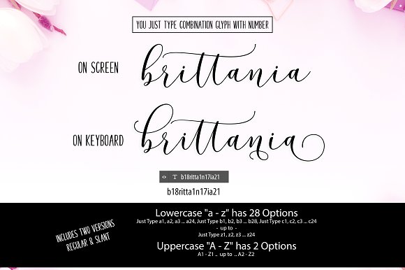 Brittania Font - Preview 1