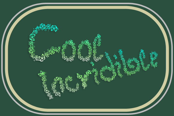 Butterfly Font - Preview 2