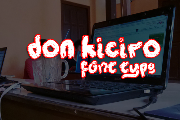 Donkiciro Font - Preview 1