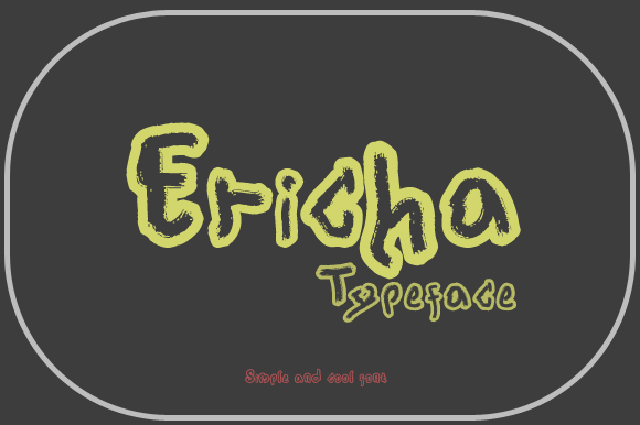 Ericha Font - Preview 1