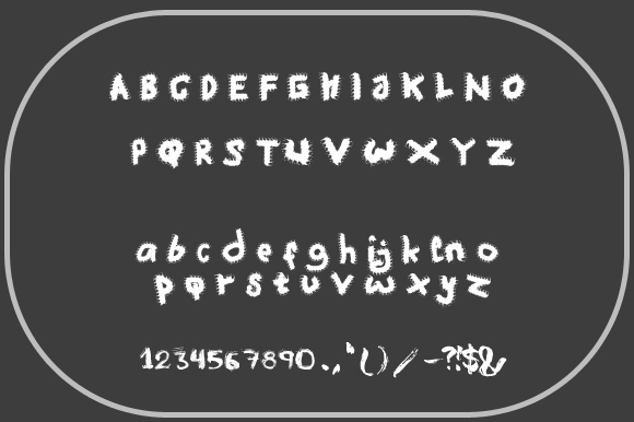 Guondrong Font - Preview 2