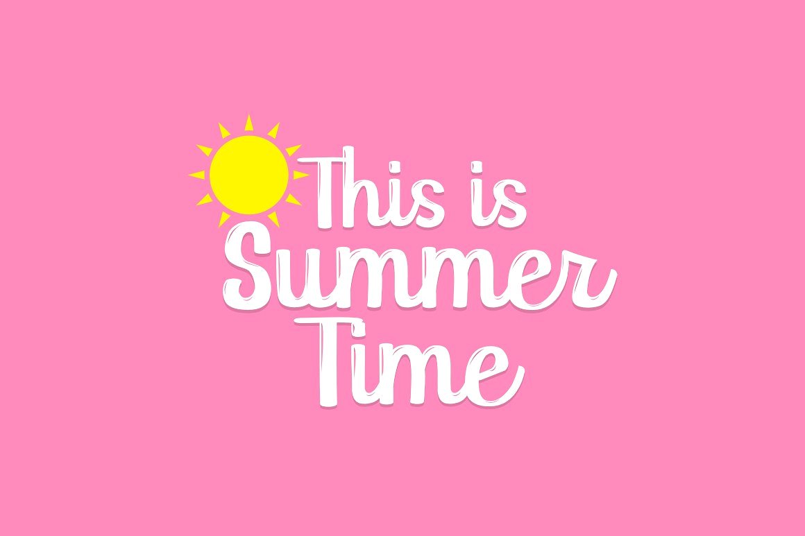 Hello Dina Font - Preview 3