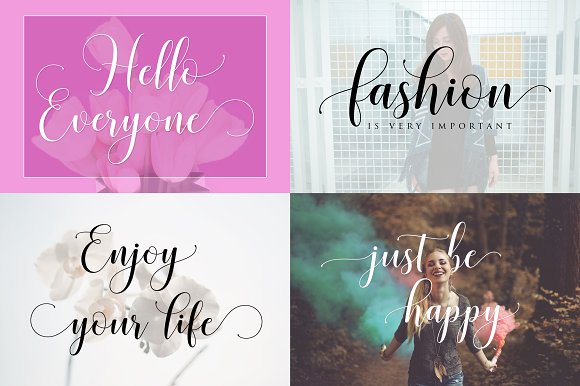 Honilad Font PNG with transparent background - Preview 3