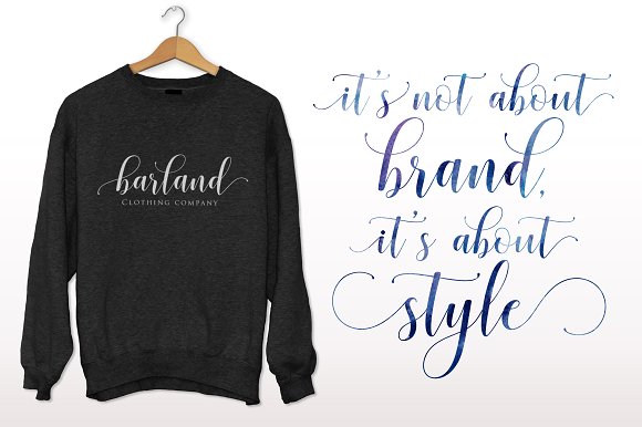 Honilad Font PNG with transparent background - Preview 4