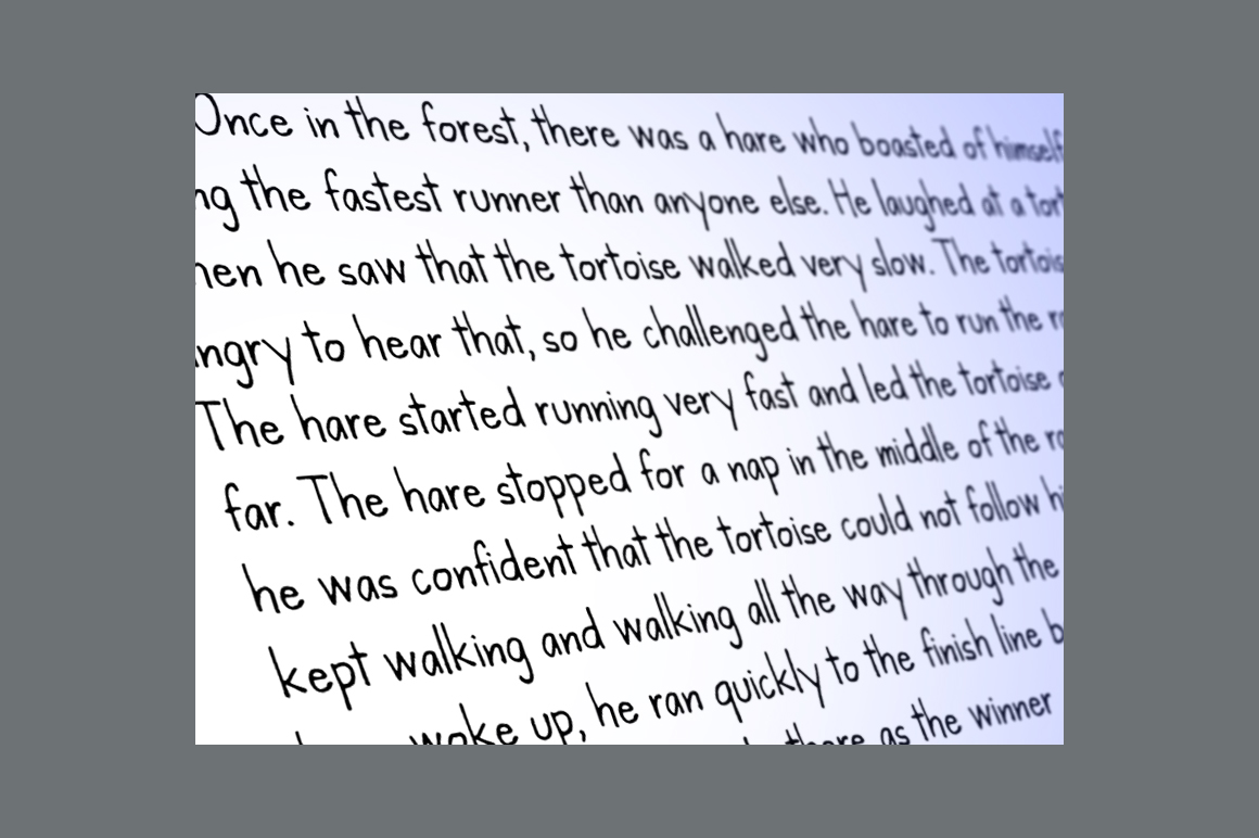 Kanda Font PNG with transparent background - Preview 2