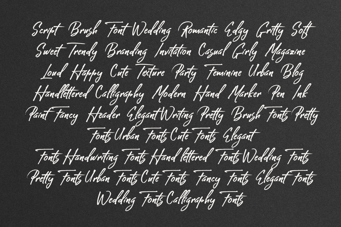 Manifesto Font PNG with transparent background - Preview 2