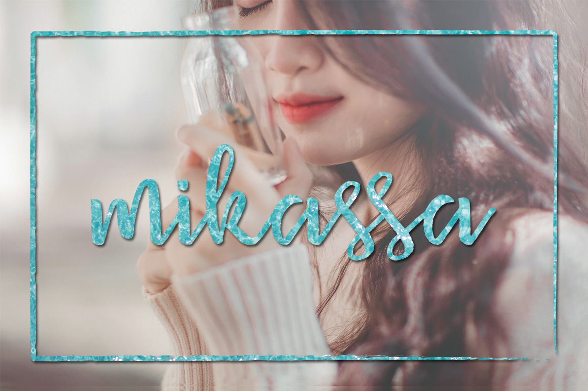 Missaki Font PNG with transparent background - Preview 4