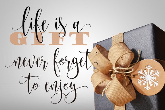 Mystified Font PNG with transparent background - Preview 2