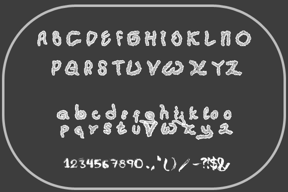 Okiran Font PNG with transparent background - Preview 2