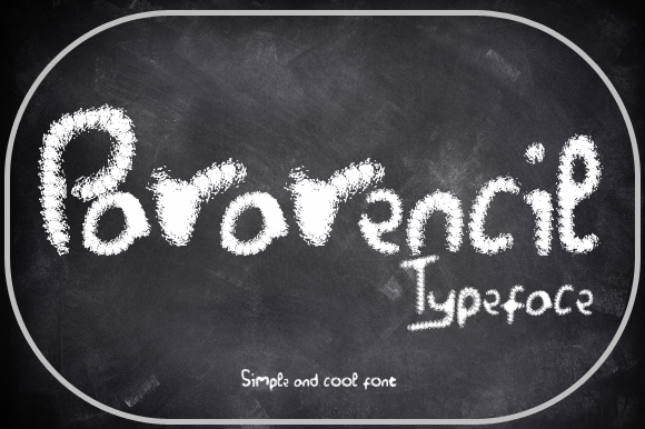 Pararencil Font Display Font Di Gblack Id