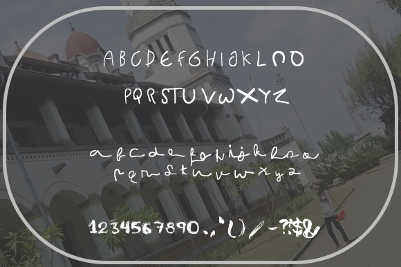 Romenture Font PNG with transparent background - Preview 3