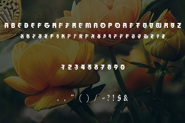 Anthurium Font - Preview 1