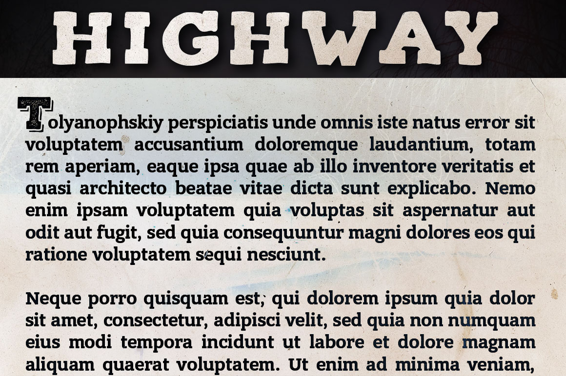 Balatype Font - Preview 4