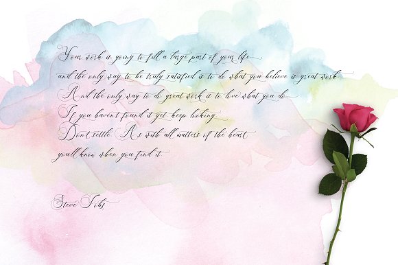 Beauty Angelique Font - Preview 3