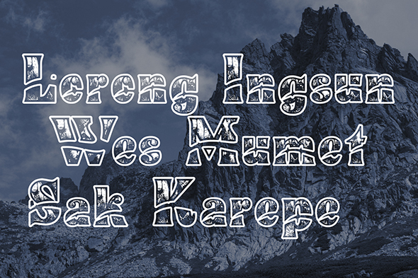 Buadaze Font - Preview 2