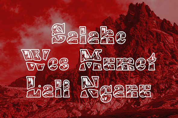 Buadaze Font - Preview 3