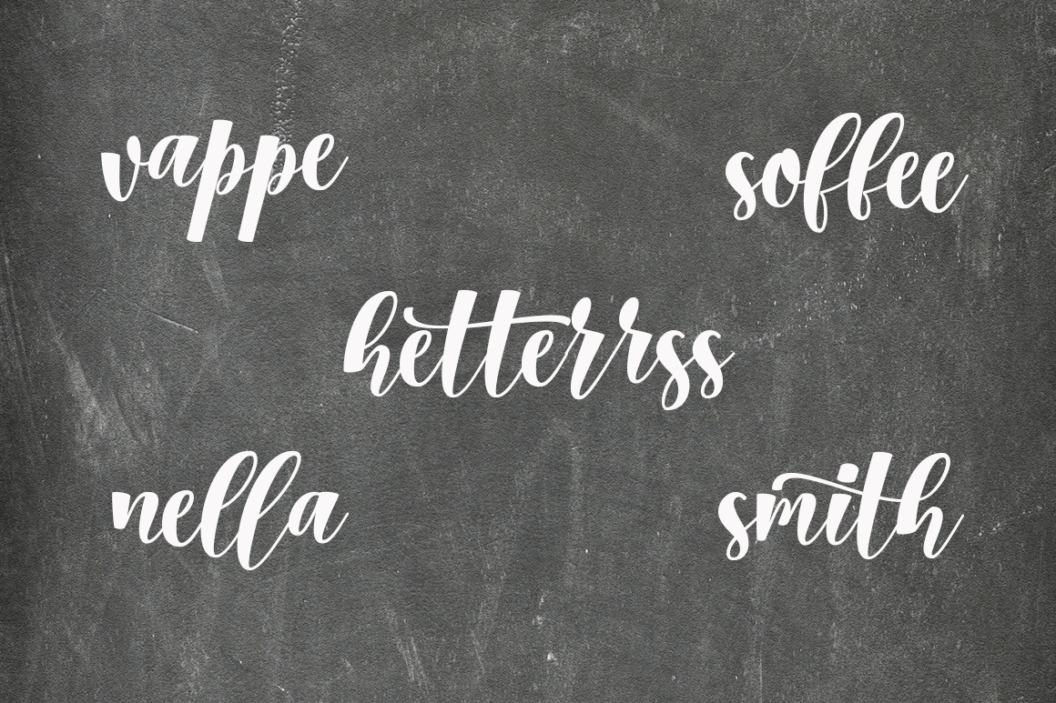 Chatting Font - Preview 2