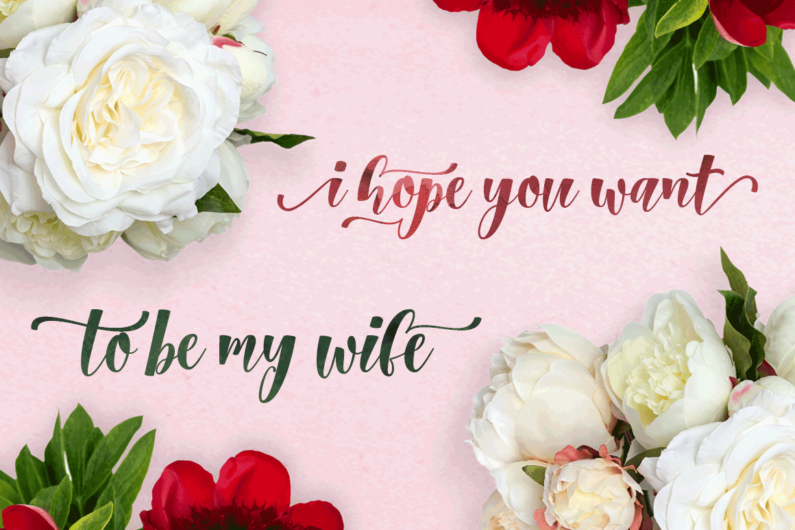 Chatting Font - Preview 3