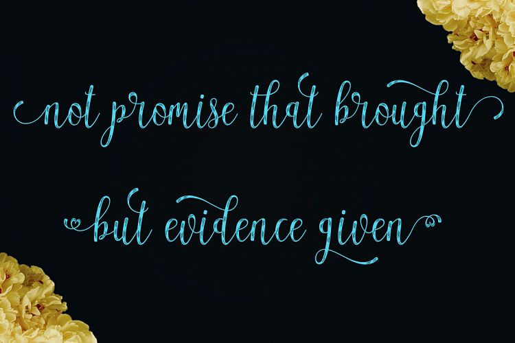 Daydream Font - Preview 1