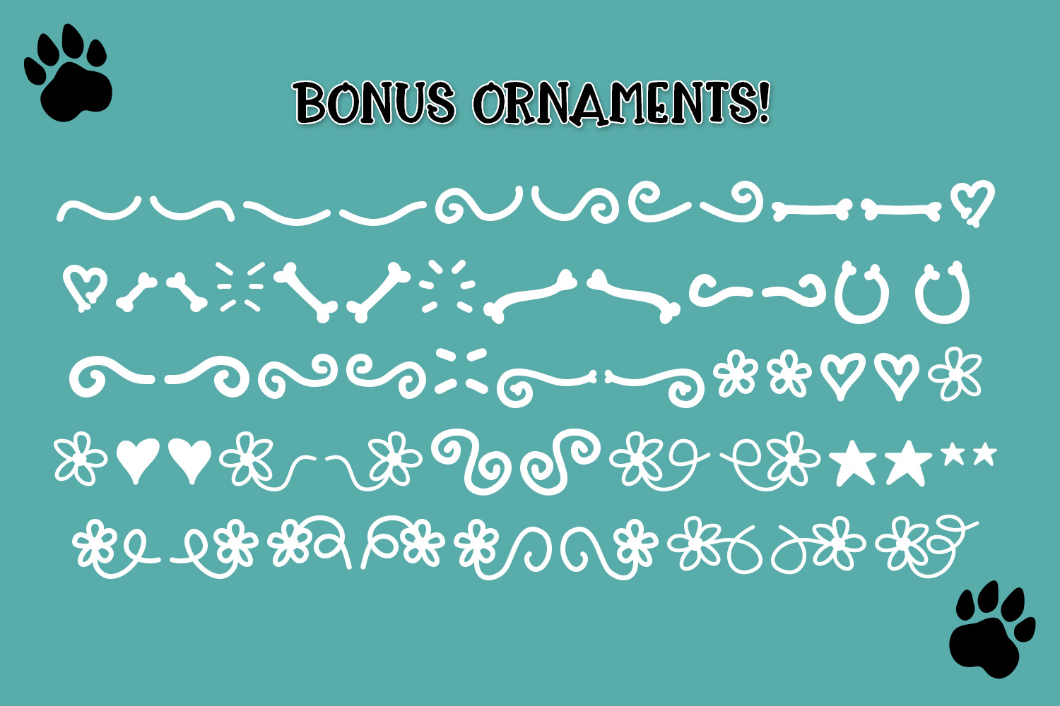 Delightful Dog Font - Preview 4