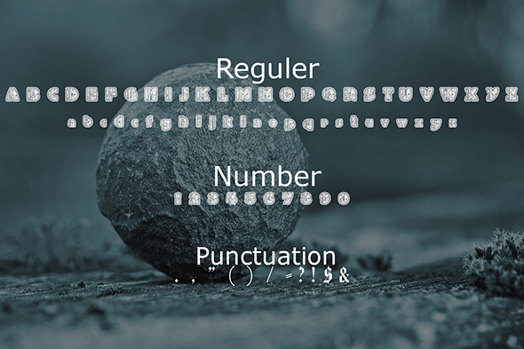 DoeWoodLines Font - Preview 1