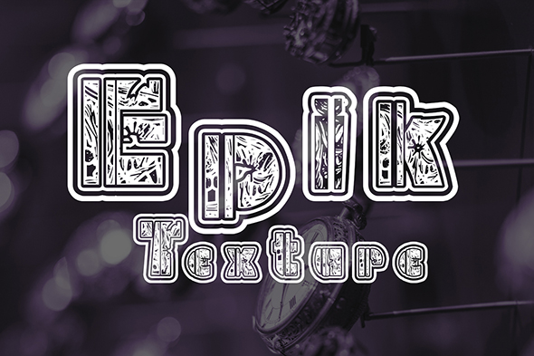 DoeWoodLines Font - Preview 3