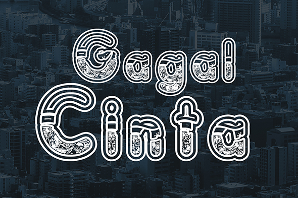 Doelines Font PNG with transparent background - Preview 2