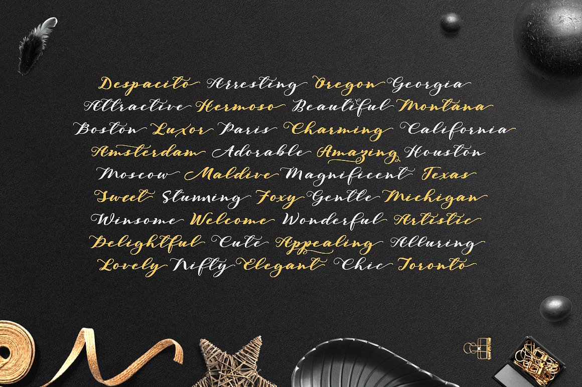 Evita Font PNG with transparent background - Preview 6
