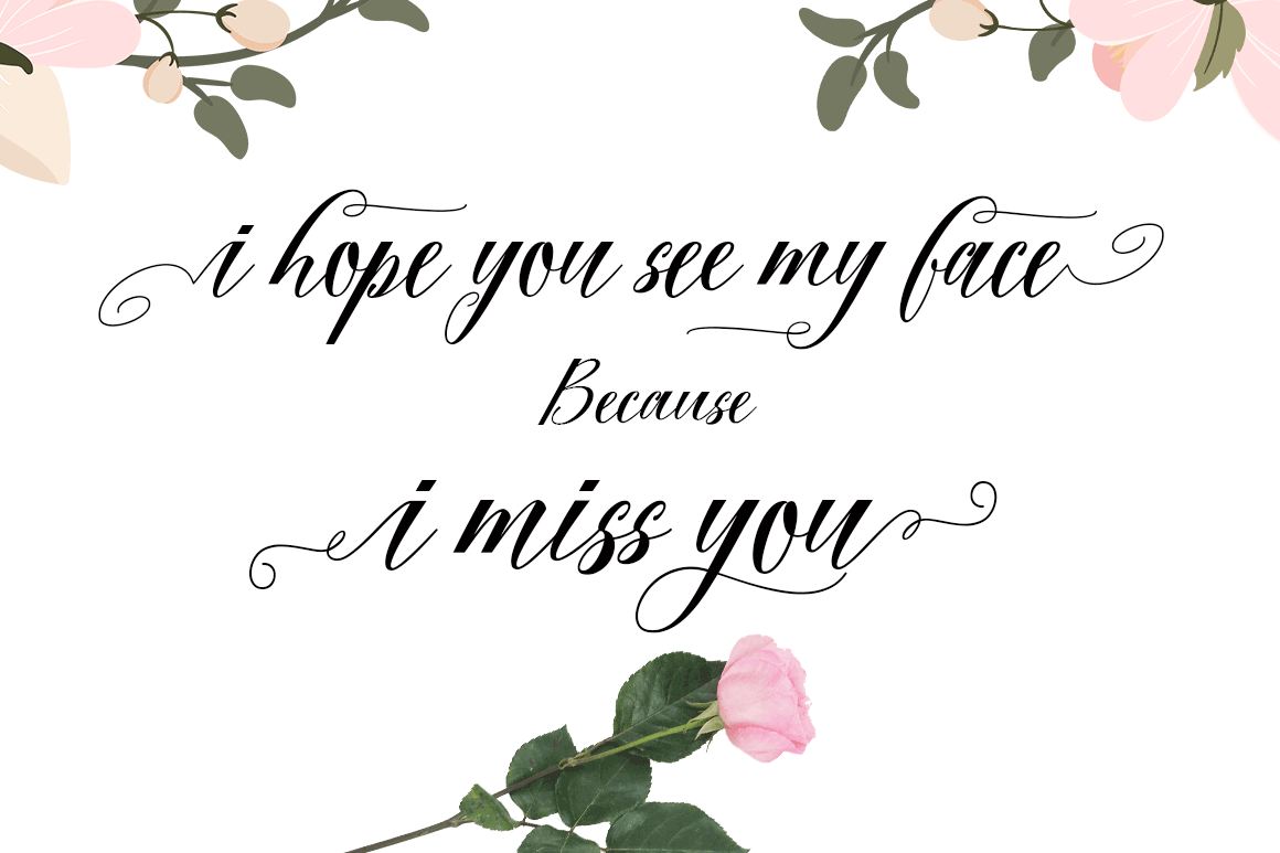 Fadhil Font PNG with transparent background - Preview 3