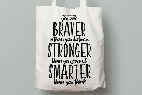 Faithful & True Font - Preview 1