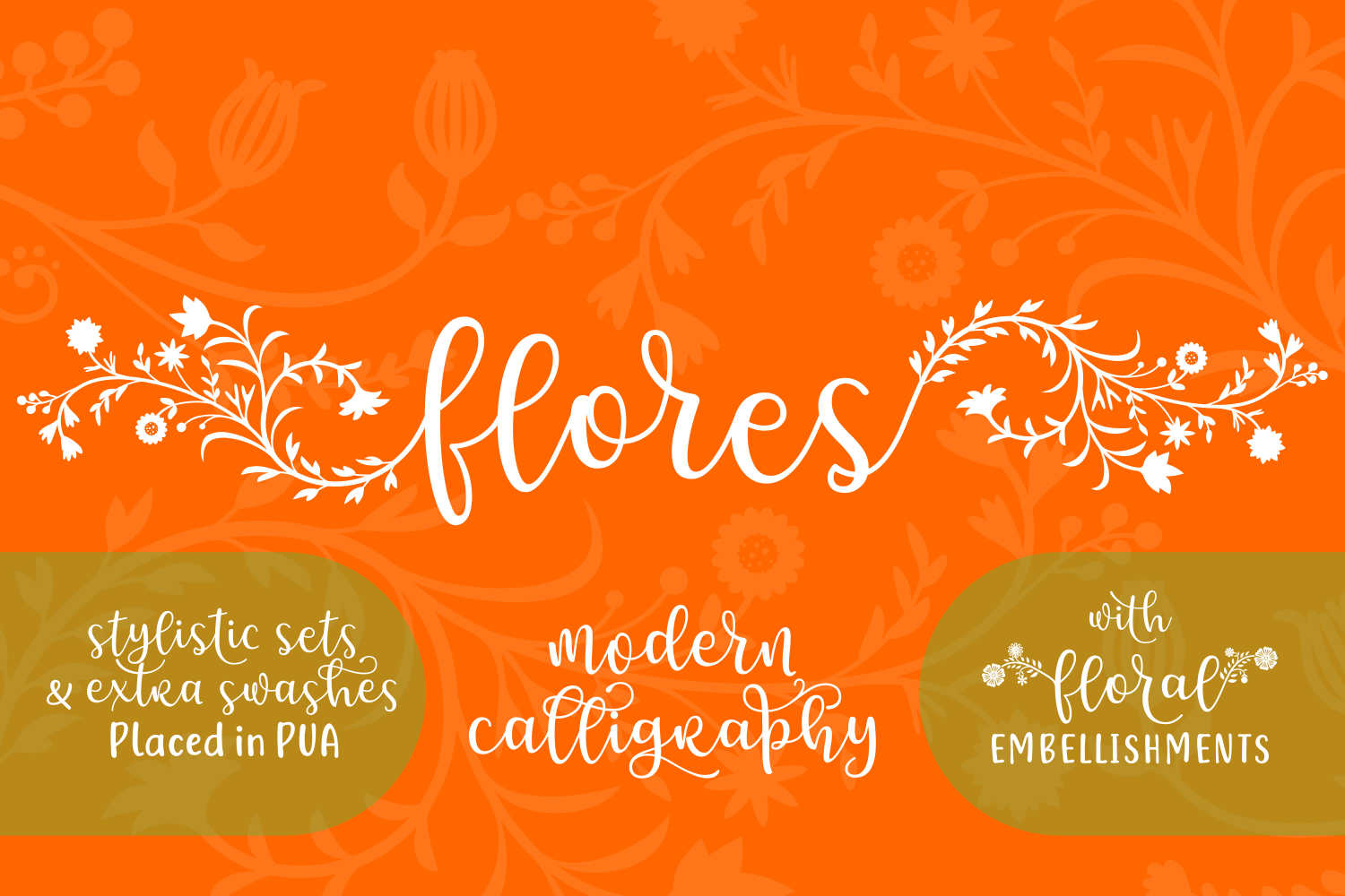 Flores Font - Preview 1