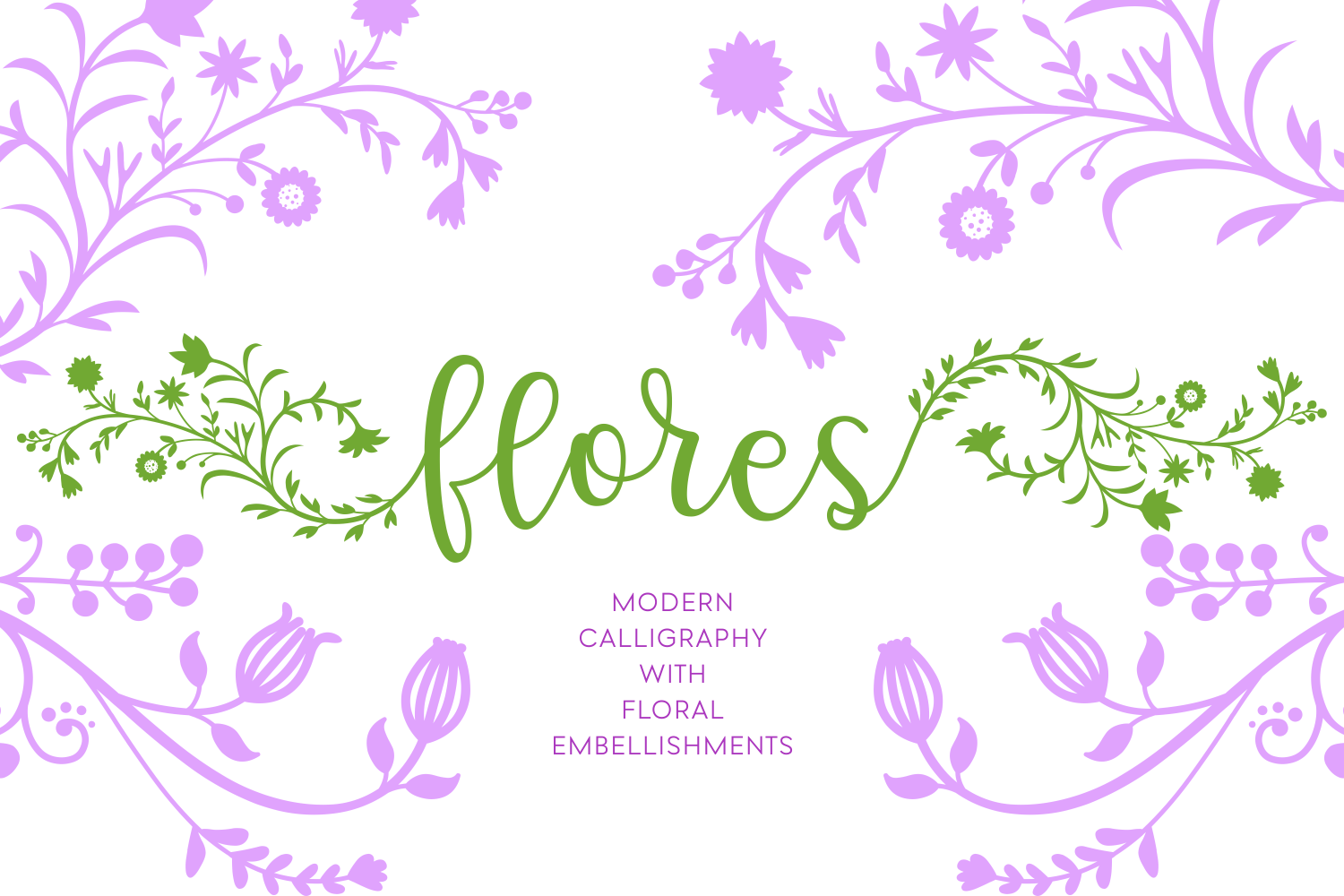 Flores Font - Preview 2