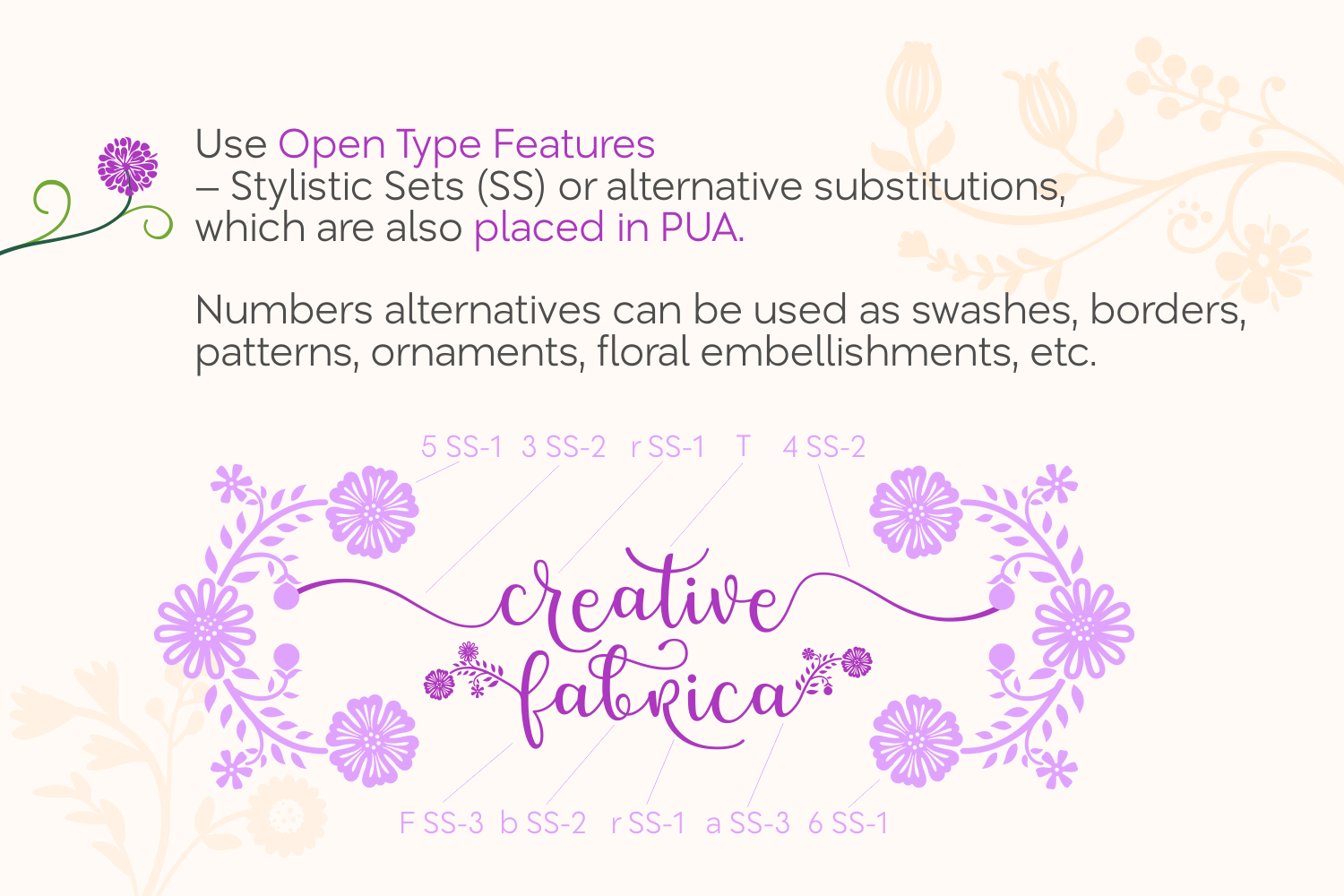 Flores Font - Preview 4