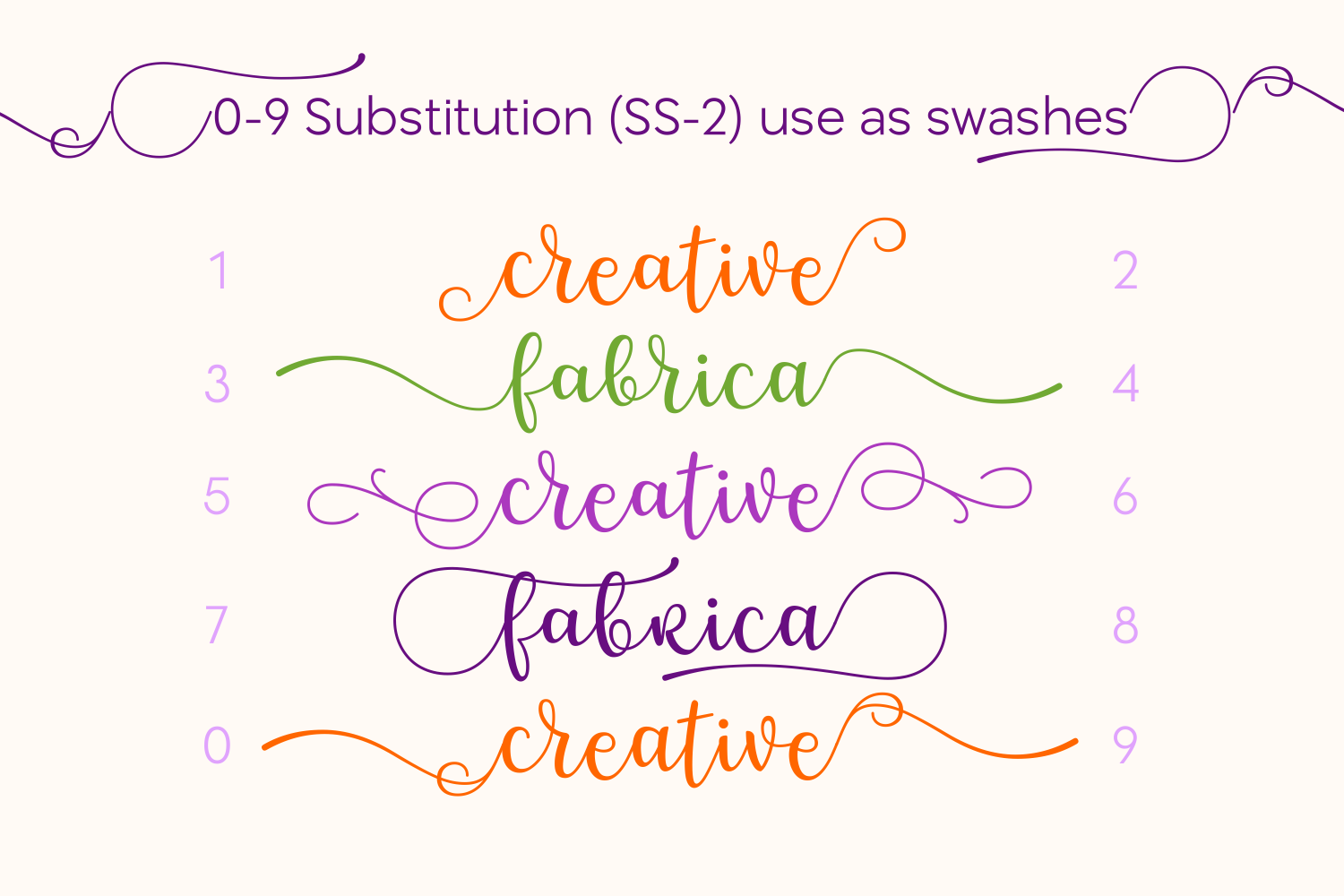 Flores Font - Preview 6