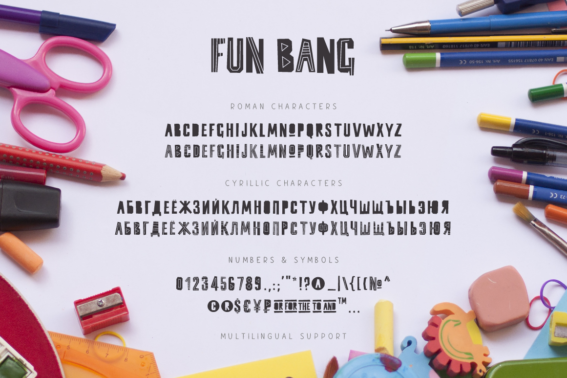 Fun Bang Font - Preview 4