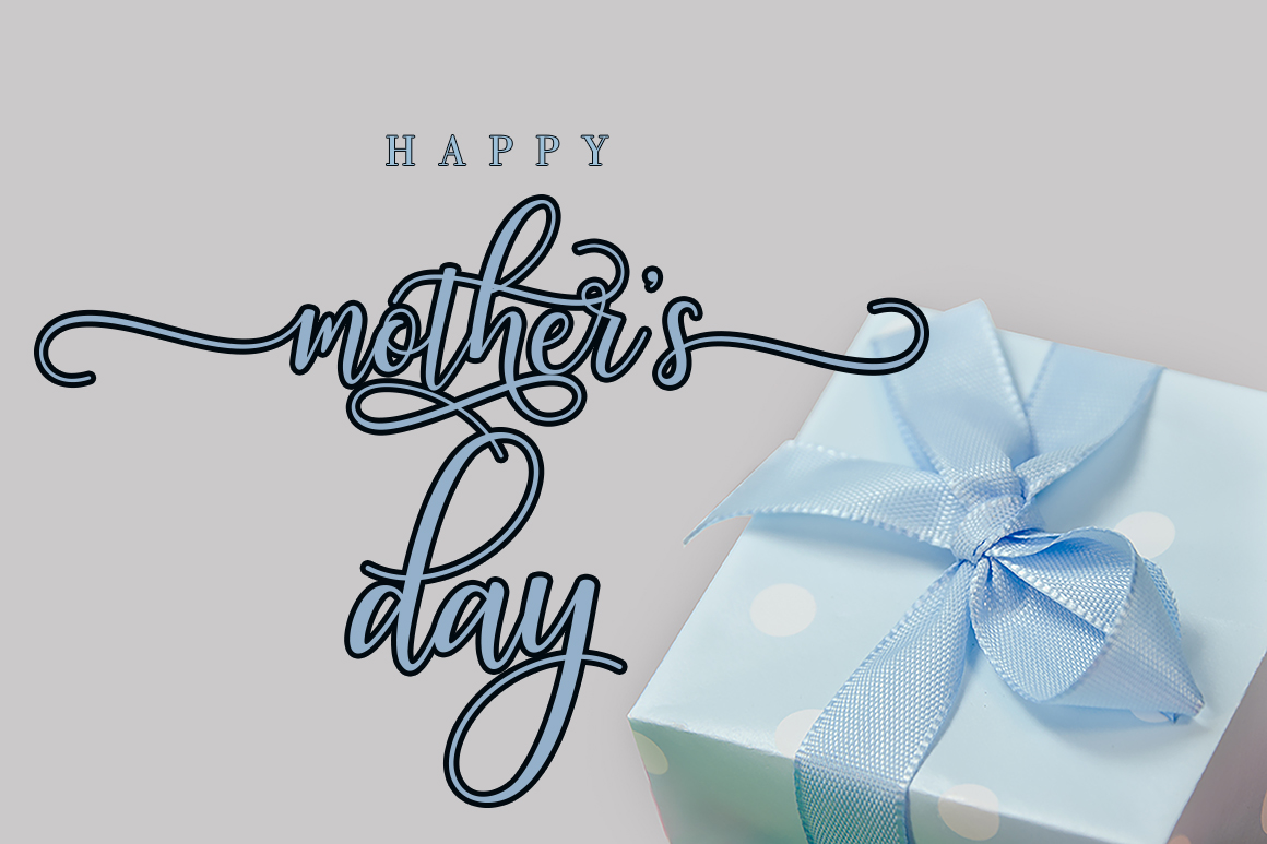 Galatia Script Font PNG with transparent background - Preview 4