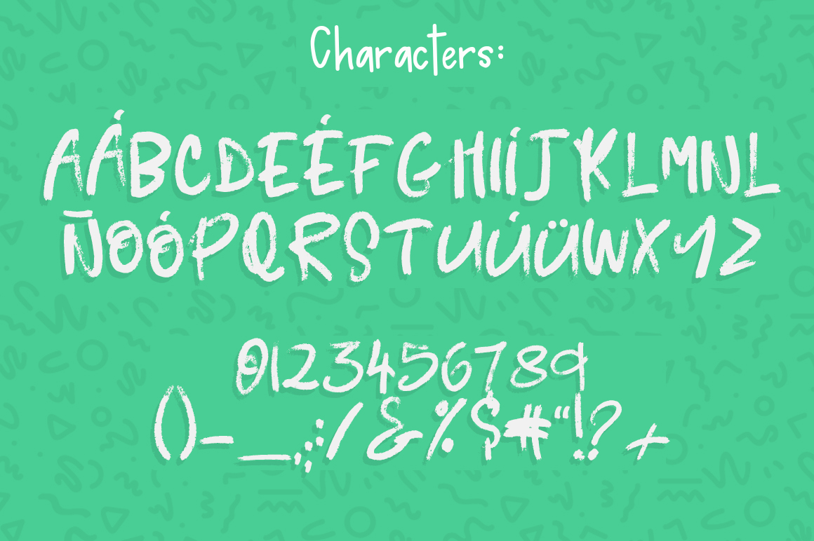 Hi Honey Font PNG with transparent background - Preview 1