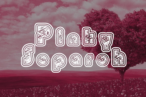 Kerowax Font PNG with transparent background - Preview 3