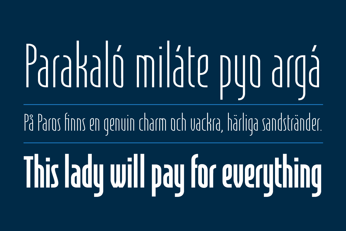 LeftheriaPRO Font PNG with transparent background - Preview 1