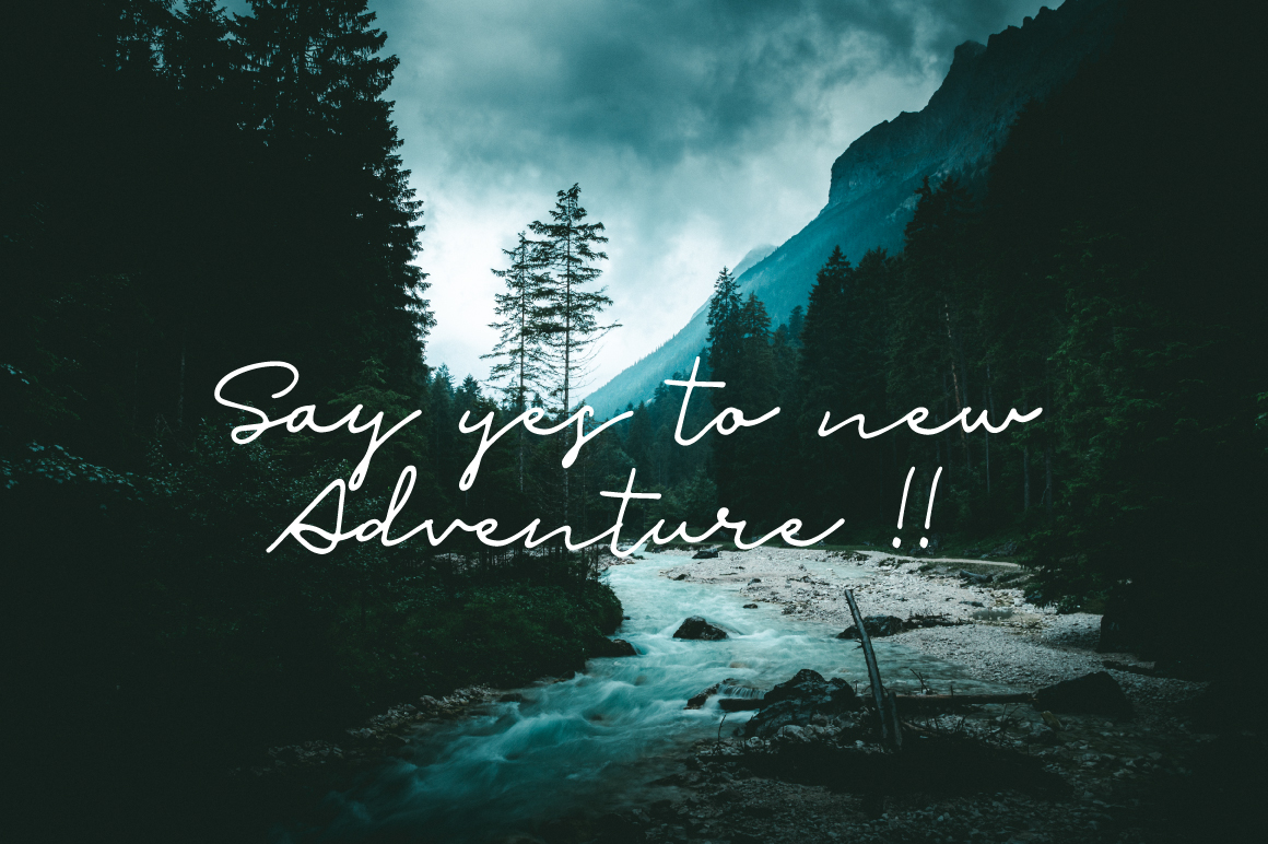 Malina Font PNG with transparent background - Preview 2