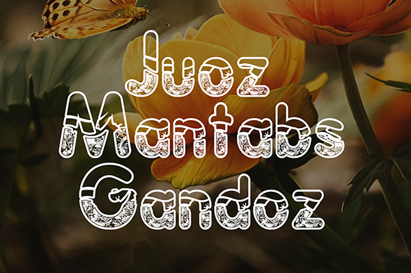 Mantrabs Font PNG with transparent background - Preview 2