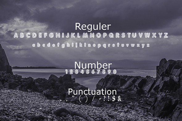 Mechar Font PNG with transparent background - Preview 1