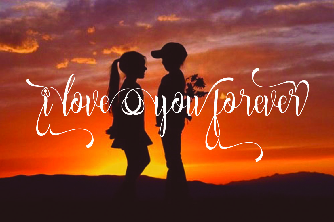 Missgivelove Font PNG with transparent background - Preview 1