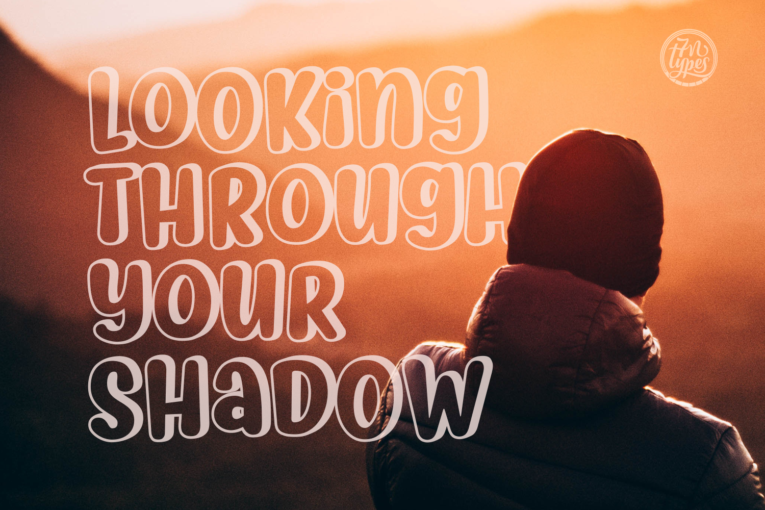 Myfrida Shadow Font PNG with transparent background - Preview 1
