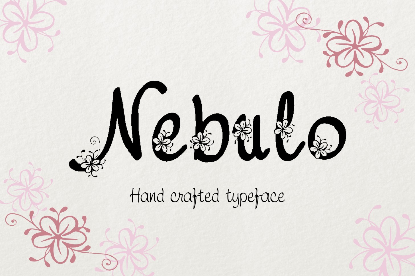 Nebulo Font PNG with transparent background - Preview 2