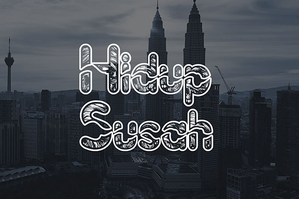 Njalanie Font PNG with transparent background - Preview 3