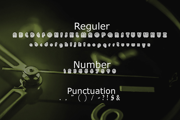 Nongol Font PNG with transparent background - Preview 1