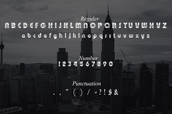 Oentaian Font PNG with transparent background - Preview 1